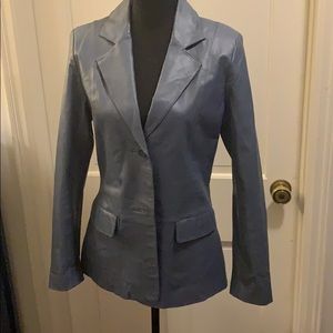 Vintage leather Blazer
